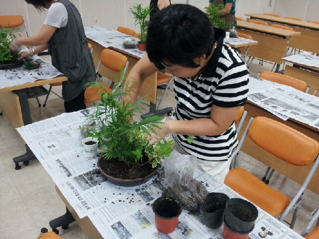 한경면 부녀회 농촌자원 상품화 기술교육